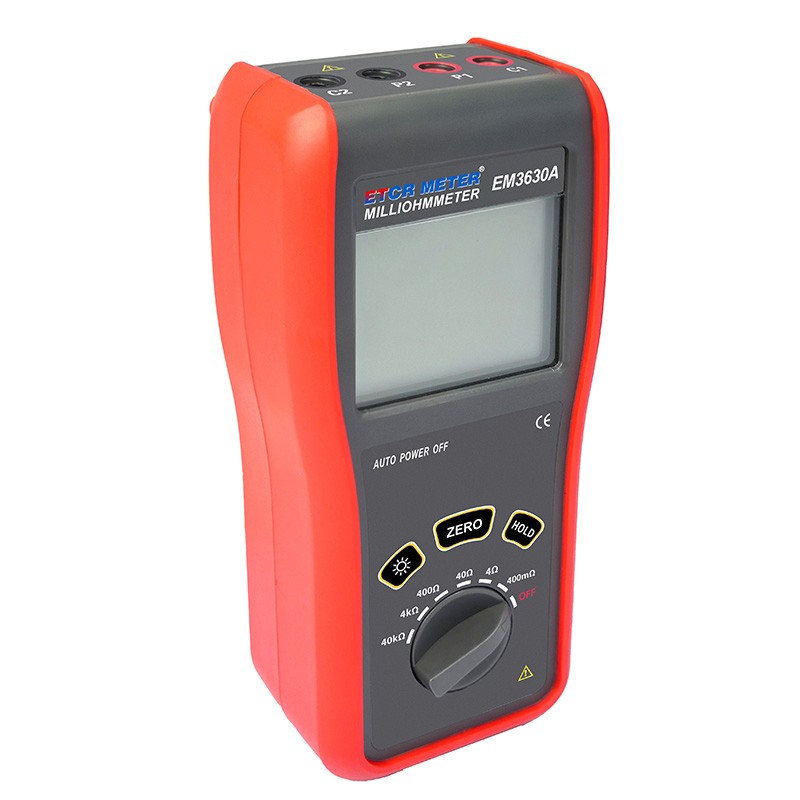 EM3630A Portable Milliohmmeter 0.1mΩ~40kΩ New