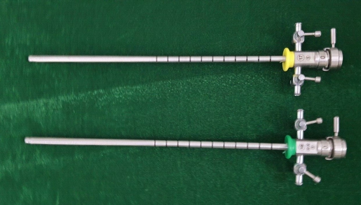 2pc Hysteroscopy Urology Sheath 17FR/19FR High Quality Material Reusable