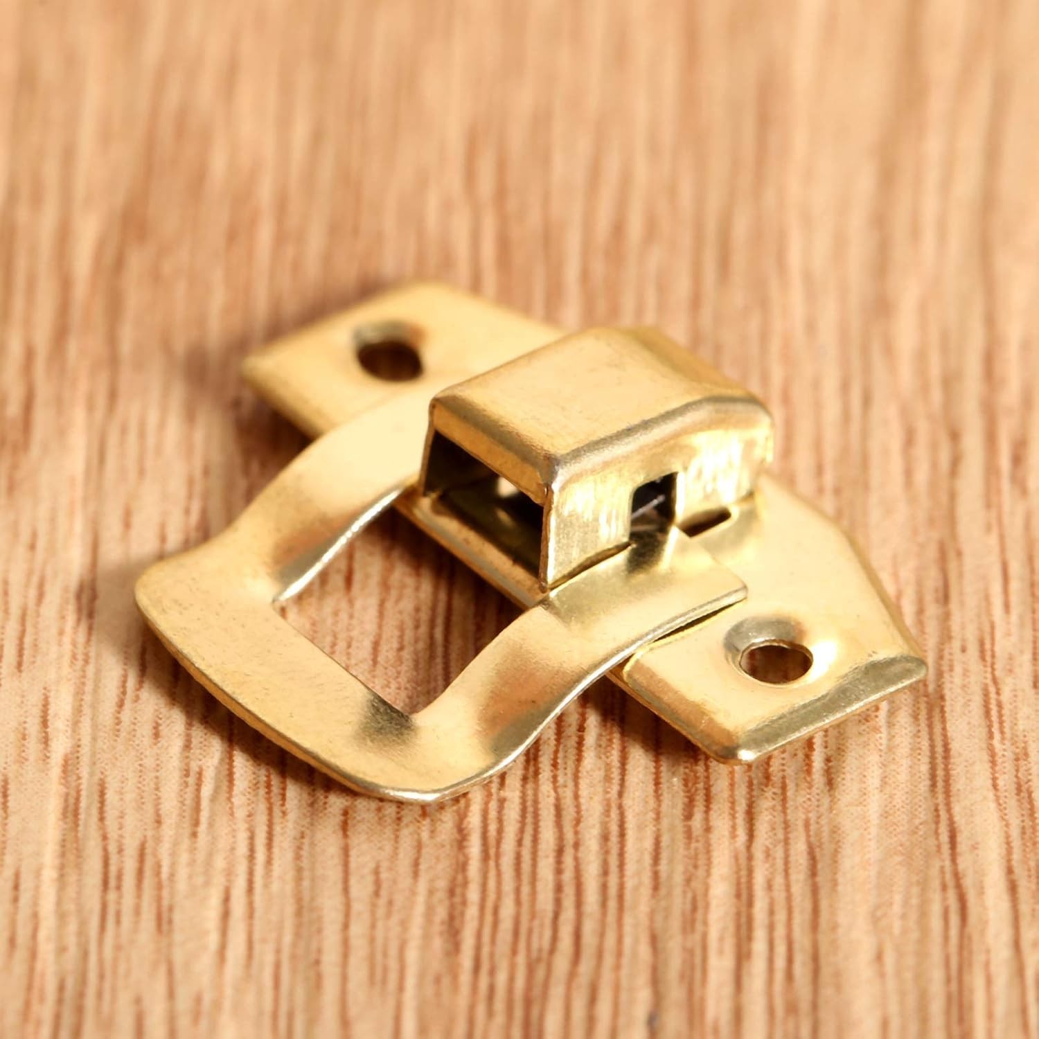 10Pcs Antique Brass Decorative Hasp Latch with Screws for Wooden Box Jewelry …