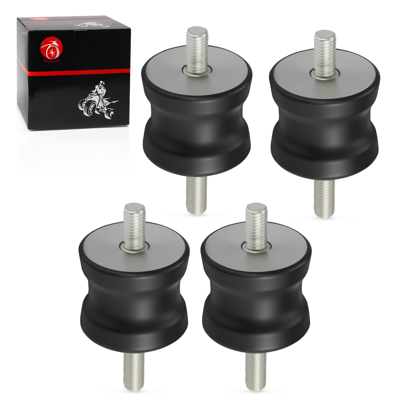 4Pcs Shock Mount 939010254 For Multiquip MVC-64VH/VHW MVC80VH/VHW MVC82VH/VHW