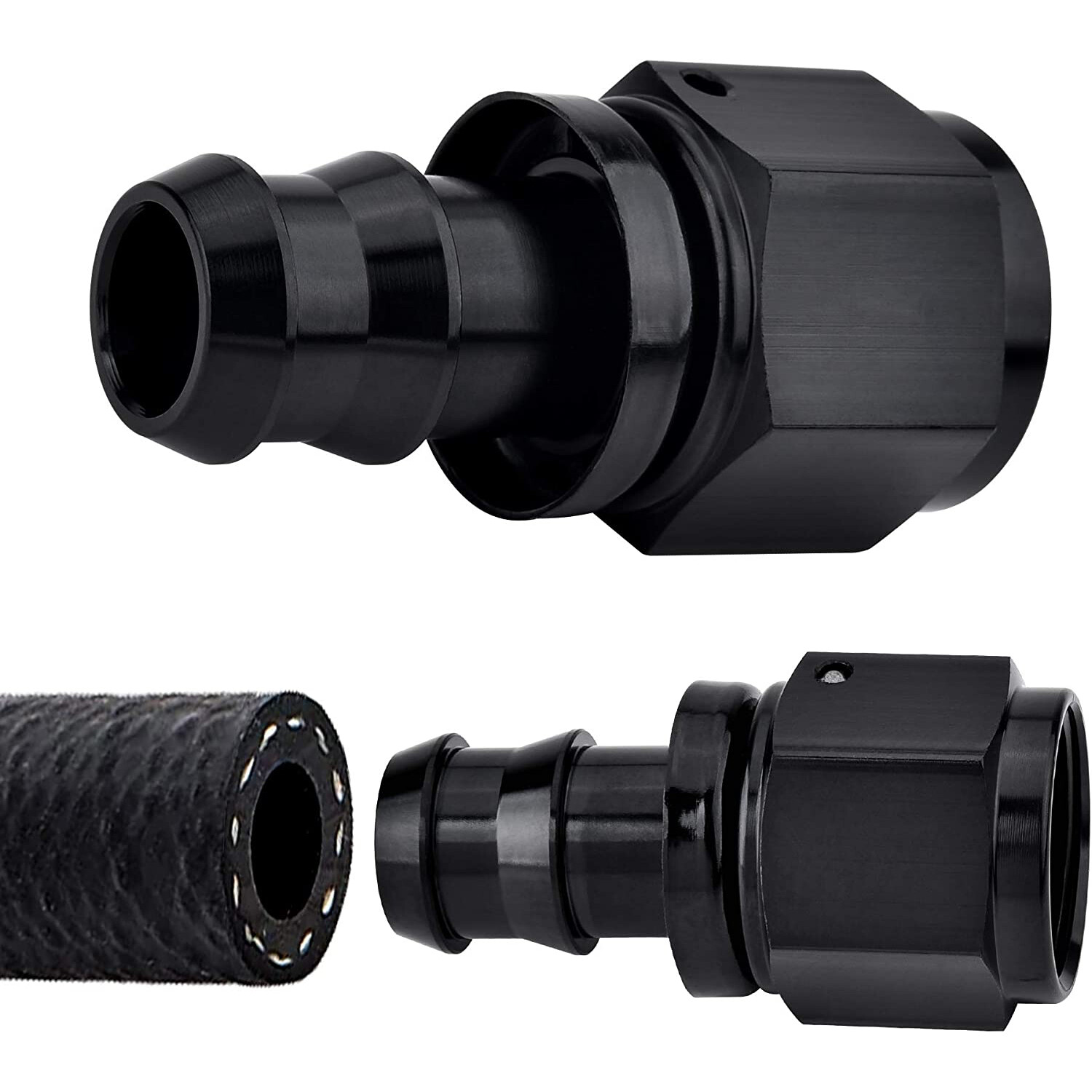6AN-10AN TRANS-MISSION OIL COOLER HOSE ADAPTER ELECTRIC FAN TEMP-ERATURE SWITCH
