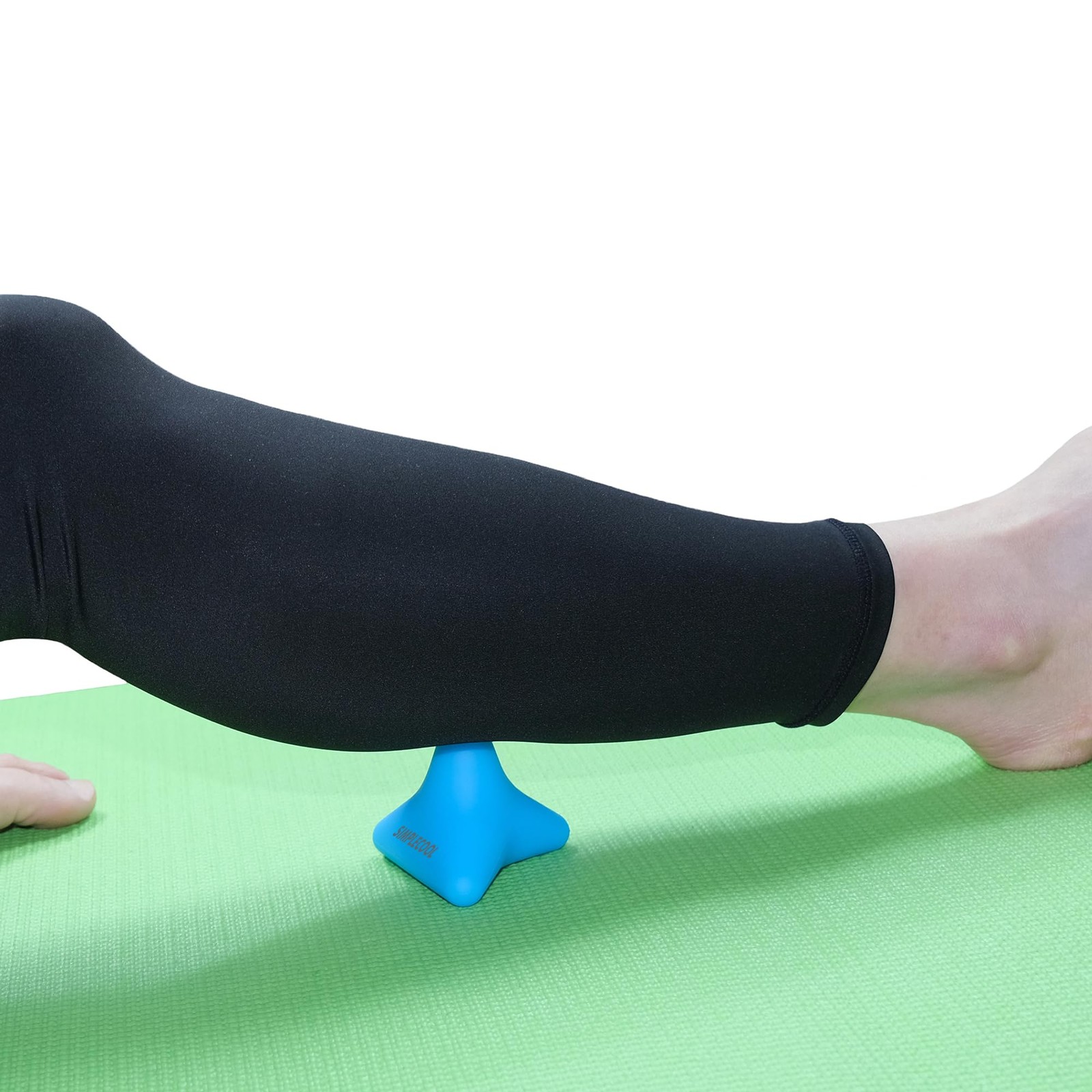 Manual Trigger Point Massage Tool Small Massager Ball 3″×2.6″ 3×2.6″, Blue