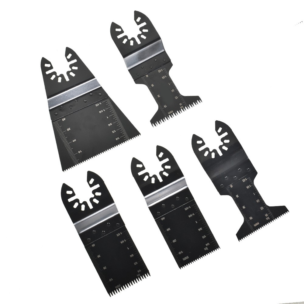 40Pcs Oscillating Tool Accessories Kit Universal Metal Wood Multitool Saw Blades