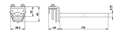 Damper Shaft Extension – BELIMO AV6-20