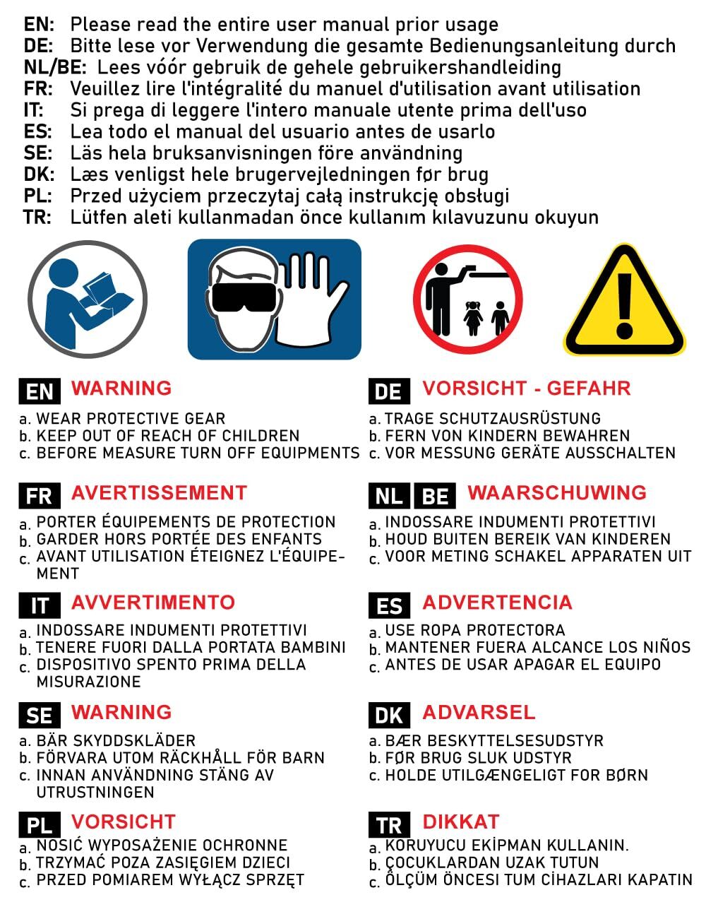 Calibrador De Valvulas Medir Espesores 32 Hojas Juego De Galgas Acero Inoxidable