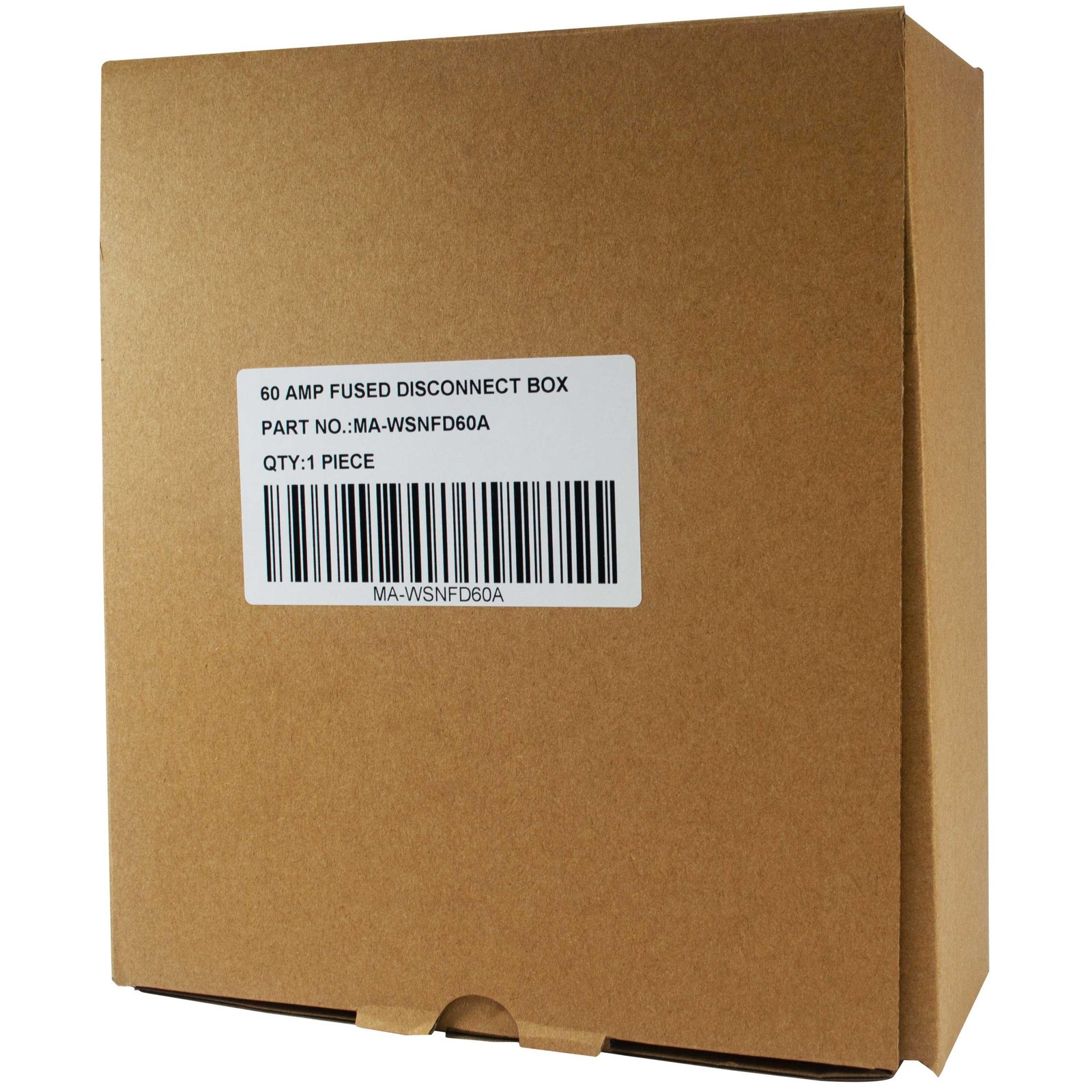 MA-Line MA-WSNFD60A Disconnect Box 60A Non-Fused. UL and CUL Listed 240VAC. Sing