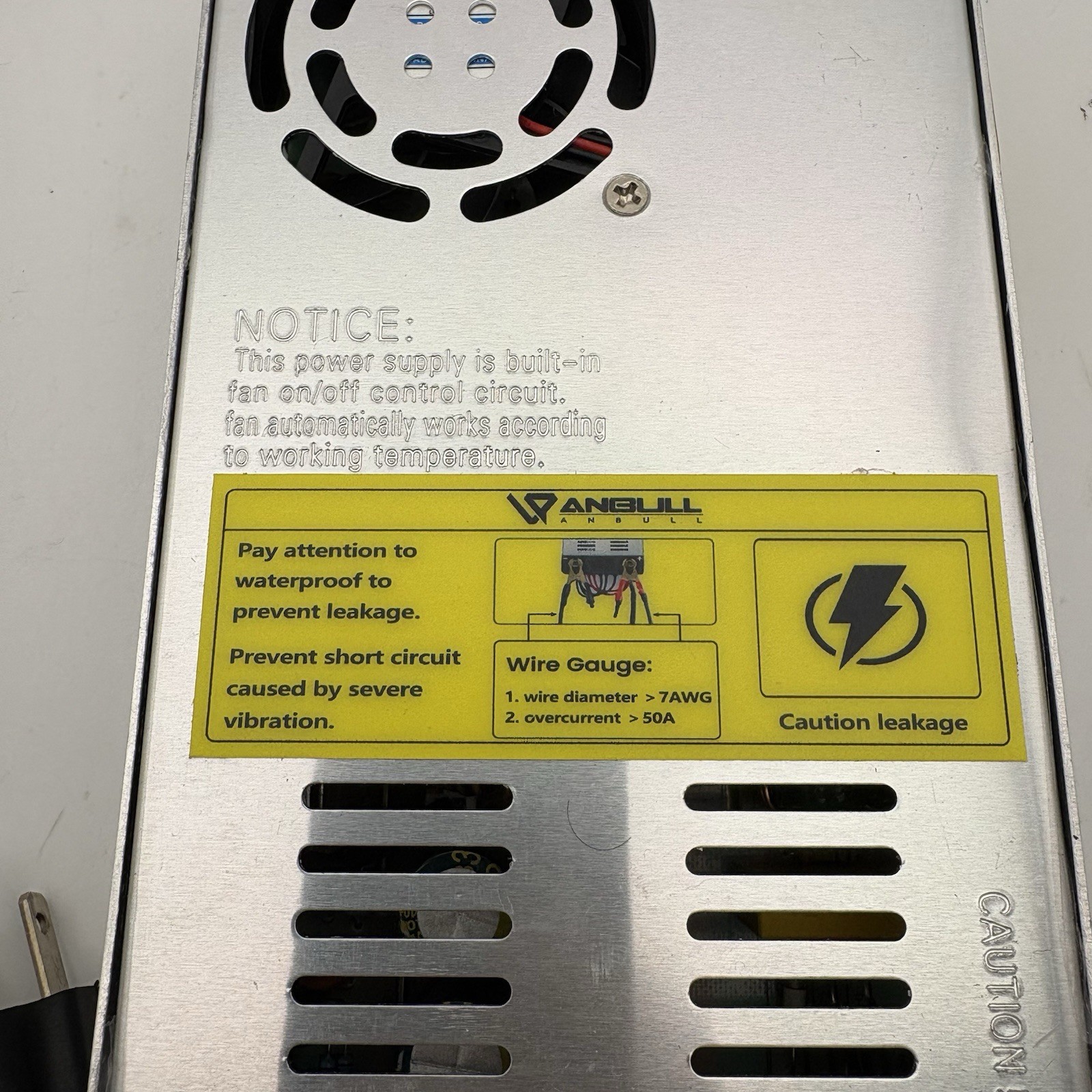 ANBULL 600W SMPS 110-230V AC to 12V DC Converter Power Supply Switch Transformer