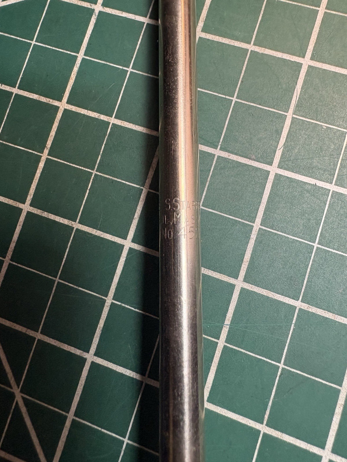 Starrett No.452B Cylinder Gage. Jeweled. Excellent Condition. Works Great