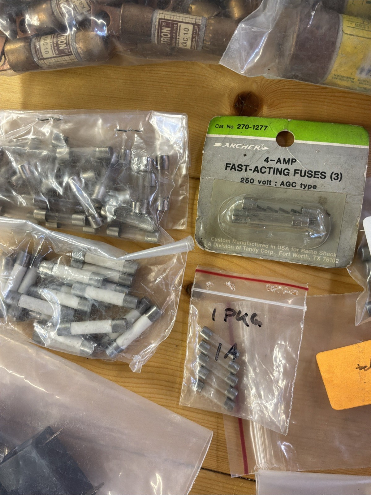Large Mixed Industrial Fuse Lot Bussmann Gould Mersen Littelfuse NOS Surplus