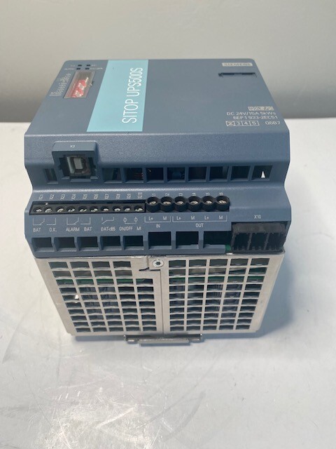 Siemens SITOP UPS500S 24VDC 15A 5KW 6EP1933-2EC51 Uninterruptible Power Supply