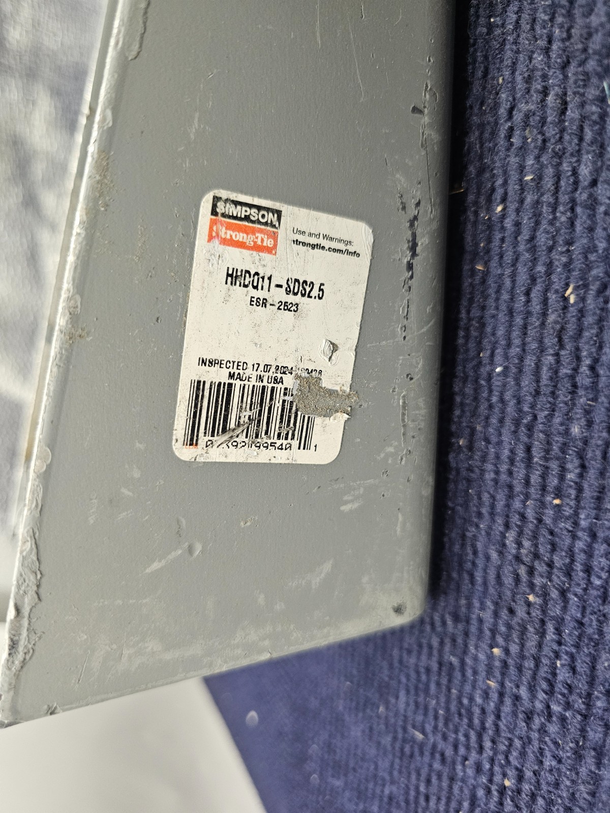 Simpson Strong-Tie HHDQ11-SDS2.5 15-1/8-Inch Holdown Strong-Drive SDS Durable