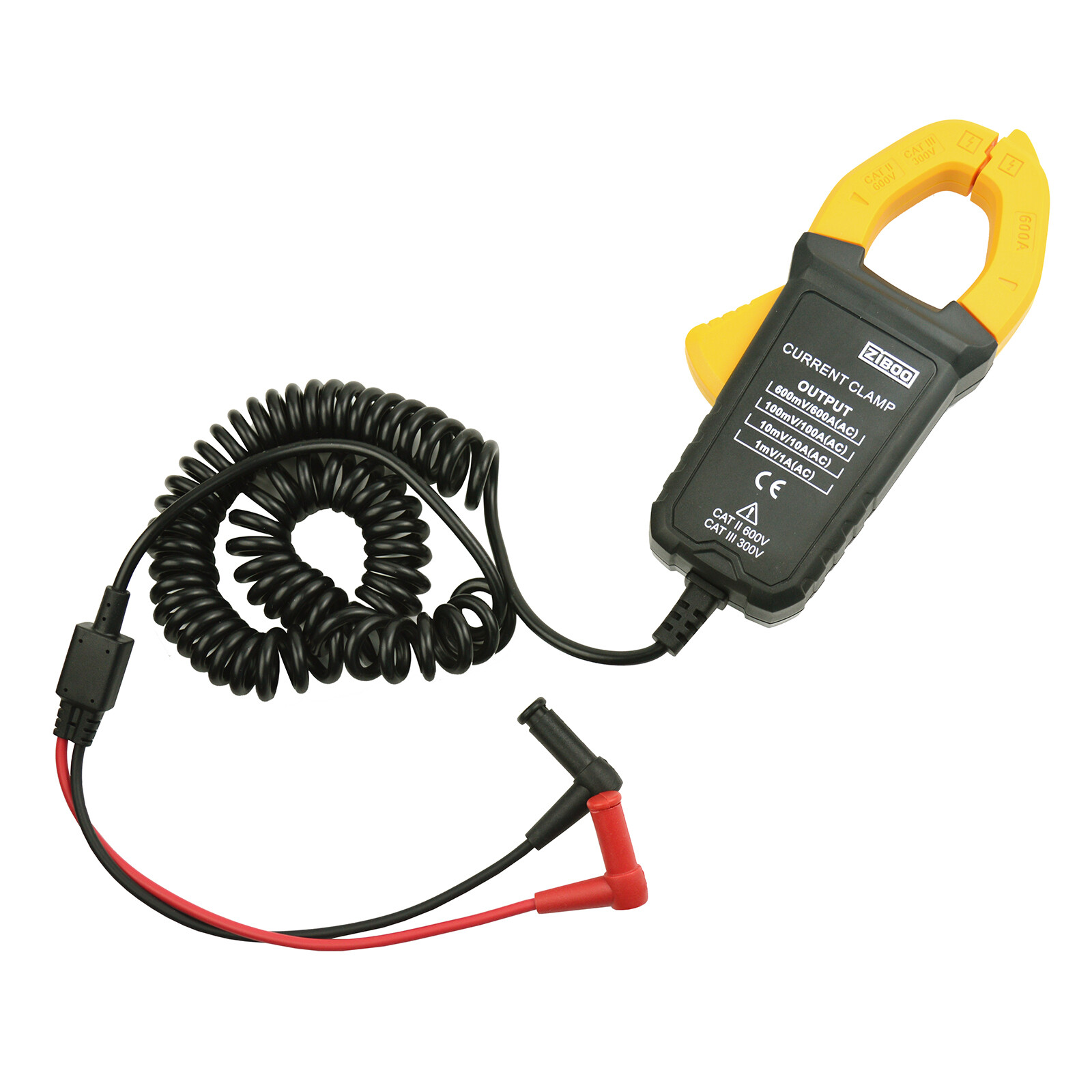 ZIBOO i600E 600Amp AC Current Clamp 4mm Banana Plug For i400E FROM US