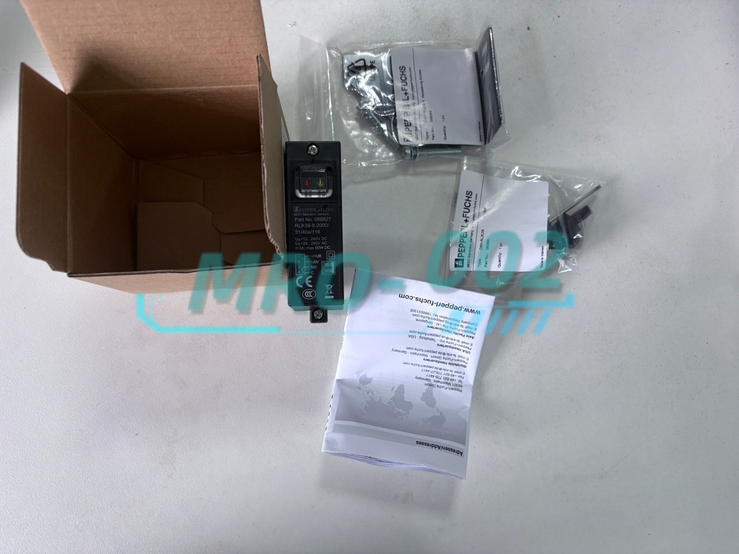 1PCS New Pepperl+Fuchs RLK39-8-2000/31/40a/116 Photoelectric SwitchFast delivery