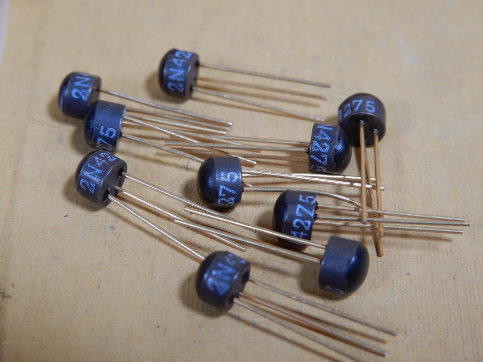 Unknown Brand Fairchild? 2N4275 Si NPN Glob Top Transistors Qty 10