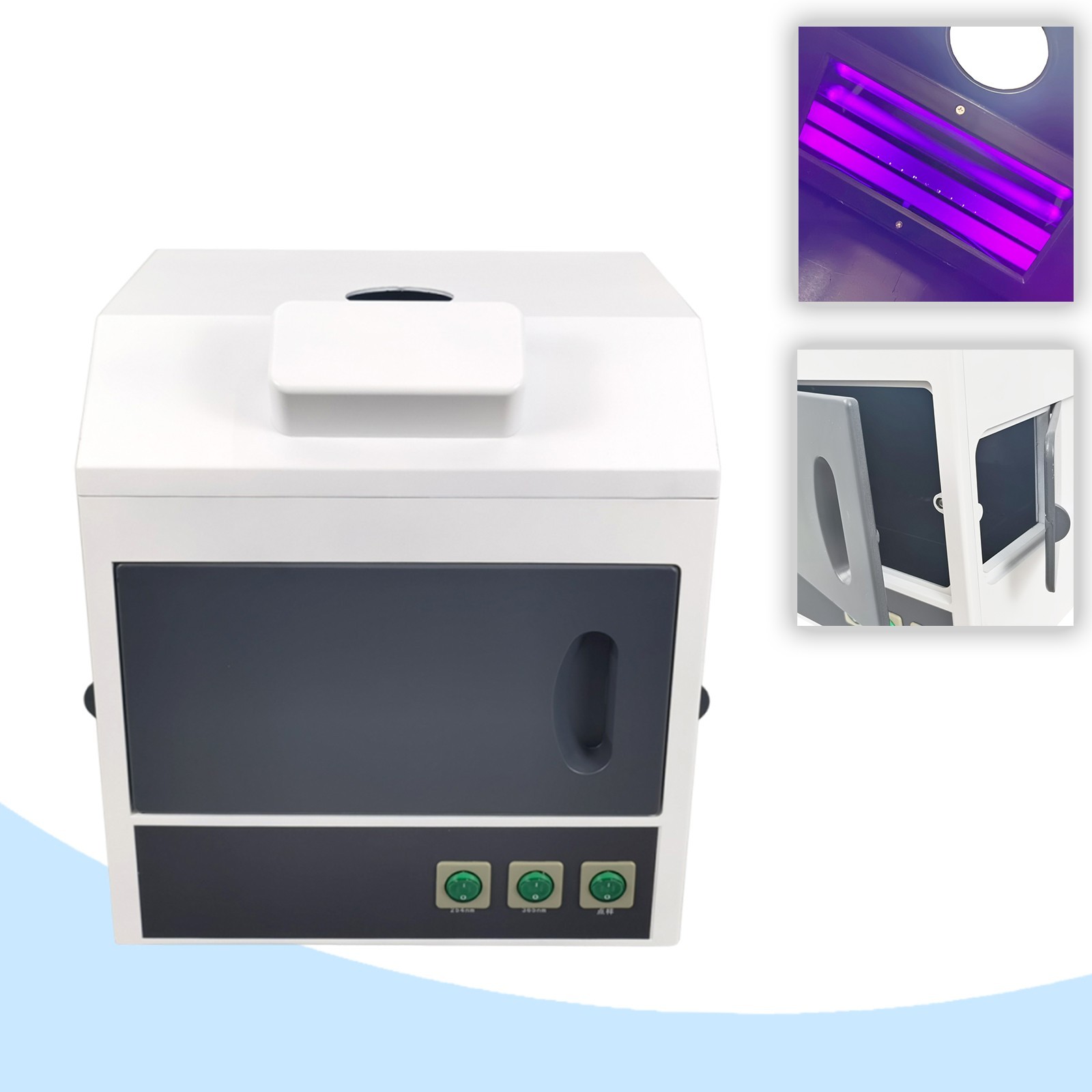 110V 60Hz Dark Box Ultraviolet Analyzer Lab Ultraviolet Analysis Tester