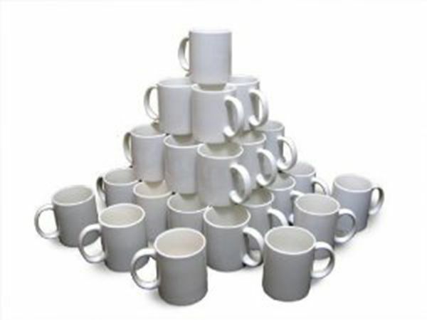 36pcs Blank White Mugs A Grade 11OZ Sublimation Coated Mugs for Heat Press