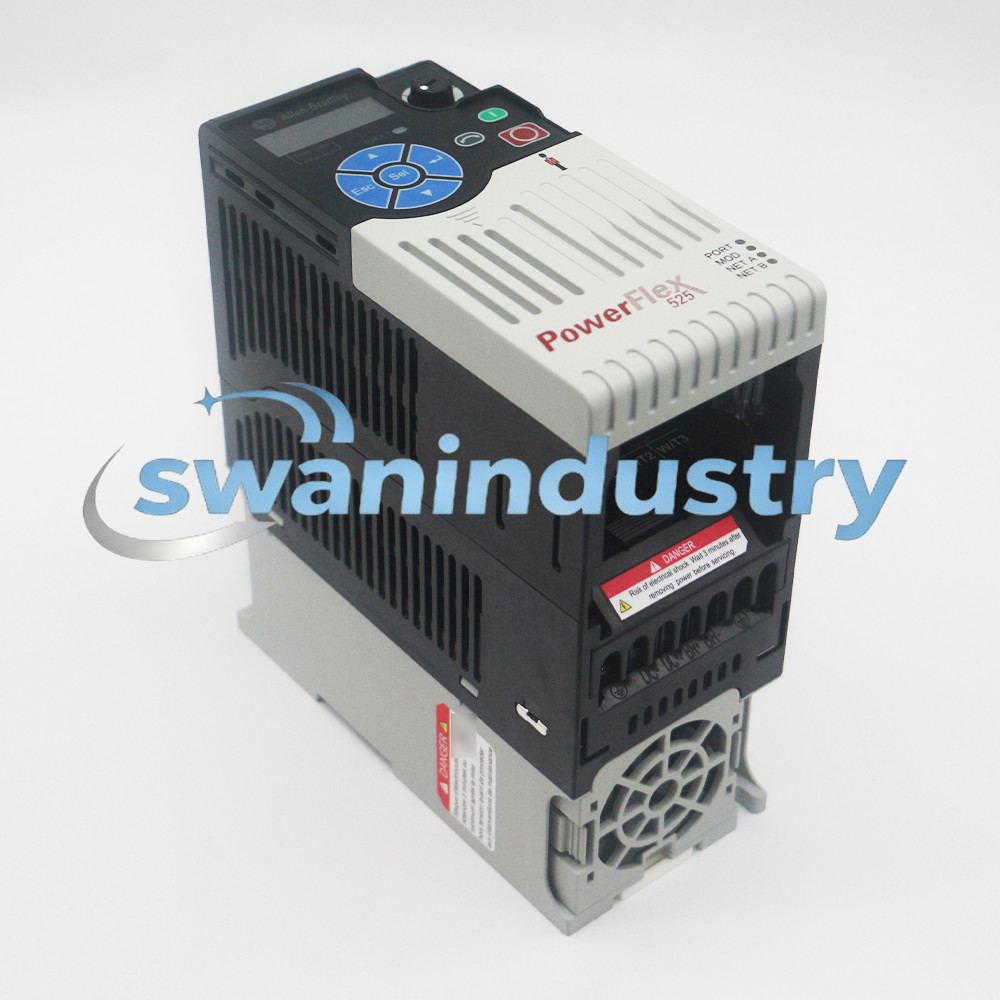 Allen-Bradley 25B-D1P4N104 PowerFlex 525 0.4kW 0.5Hp AC Drive 3PH 380…480V AC
