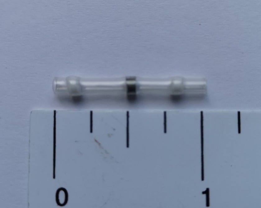 HEAT SHRINK SOLDER SEAL BUTT WIRE CONNECTOR SPLICE TERMINAL WATERPROOF