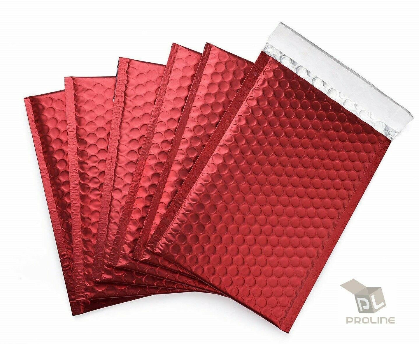 Mix Your Color 50 Matte Metallic Bubble Padded Envelopes Mailers #0 6.5″ x 10″