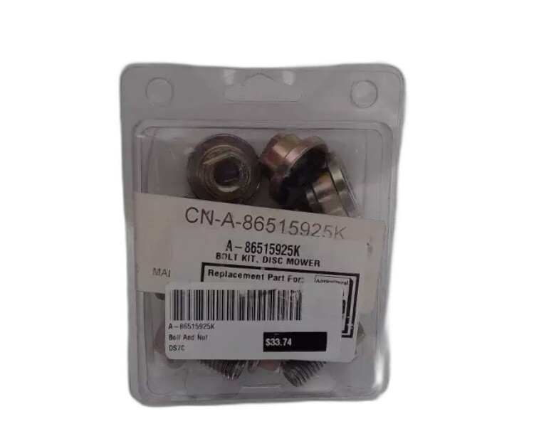 Bolt Kit 86515925K fits Case MDX81 MDX91 RD132 RD162 RD182 RDX131 RDX161 RDX181