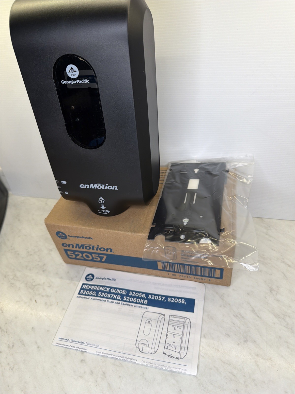 Georgia Pacific enMotion 52057 Automated Soap Dispenser Black New