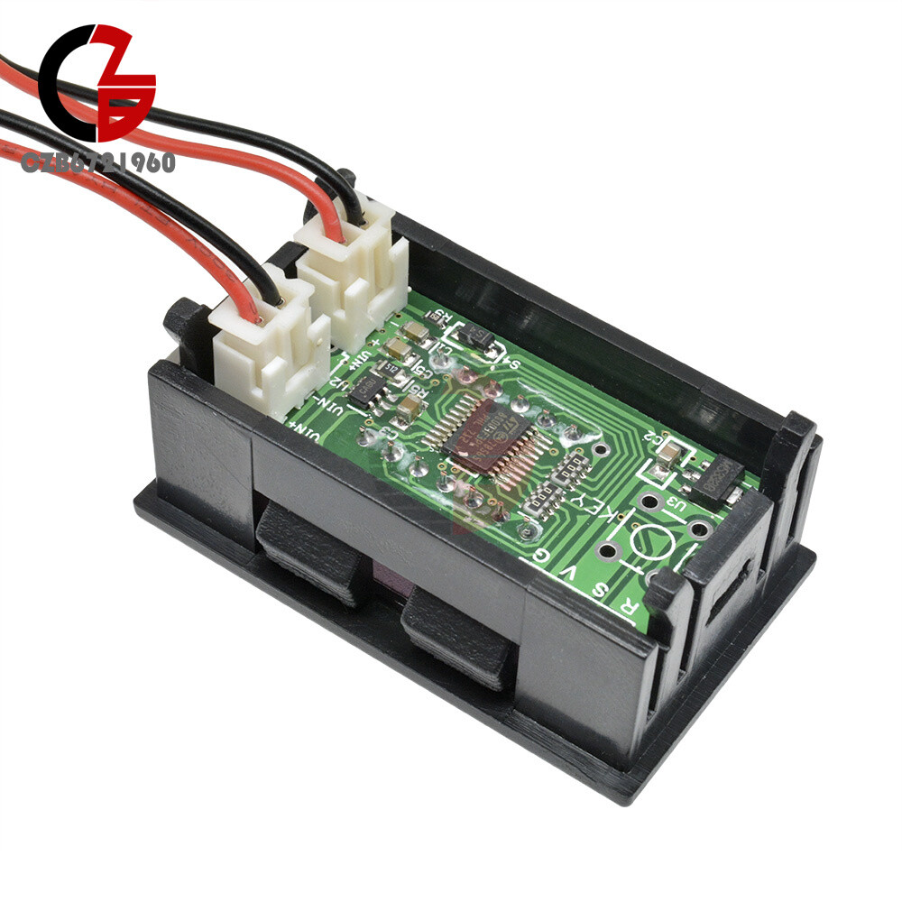 Green LED 5 Digit DC 0-4.3000-33.000V Precision Digital Volt Meter Voltage Panel