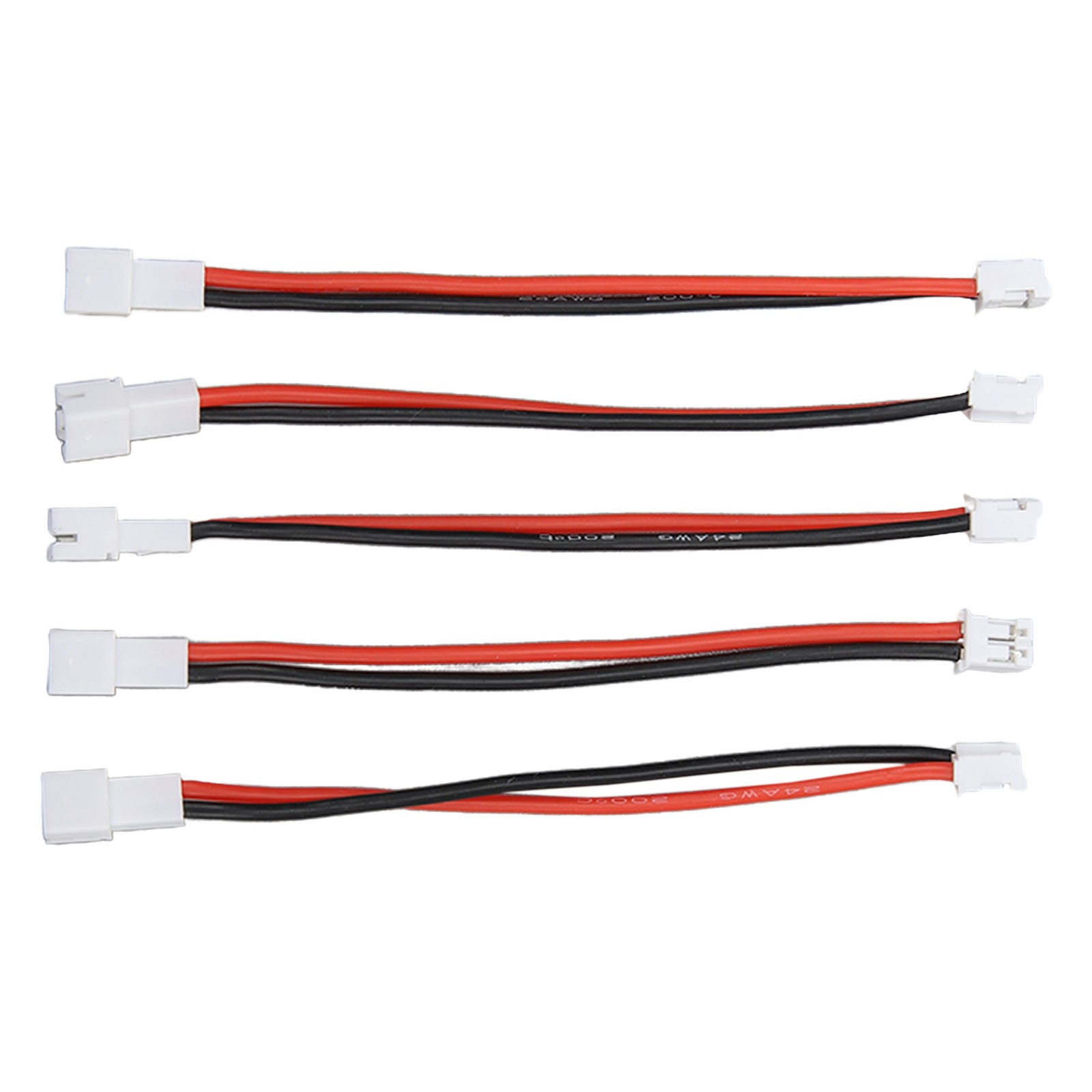 5Pcs PH2.0 2P Battery Adapter Cable For Axial SCX24 1/24 (3.6in)