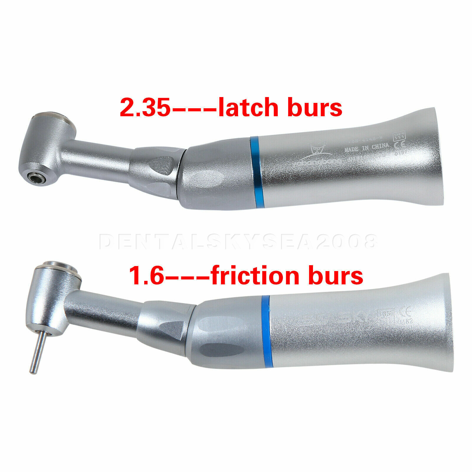 USA Dental Low Speed Handpiece Push Contra angle fit FG 1.60mm RA/CA 2.35mm G#B