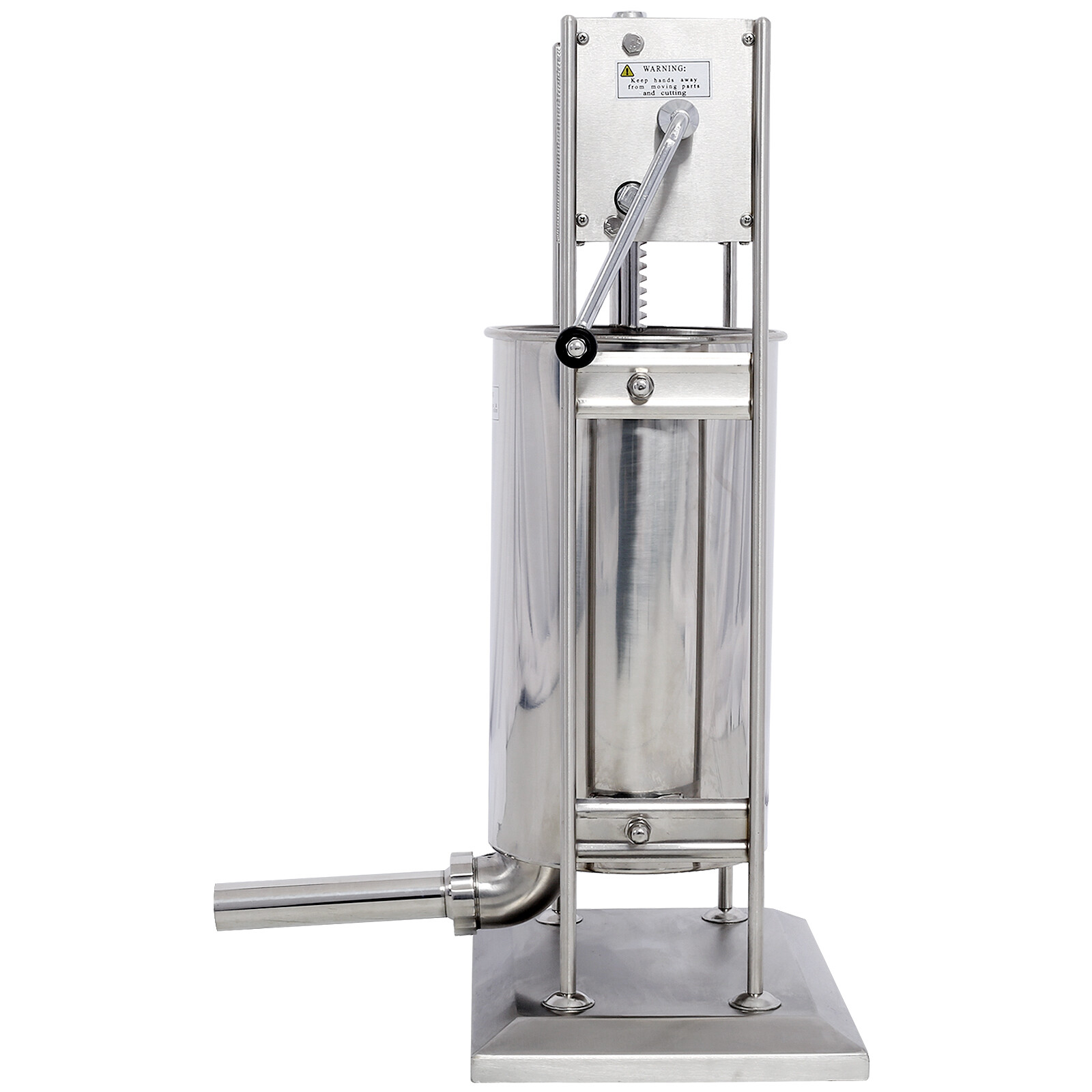 32LB/15L Sausage Stuffing Machines Stainless Steel Commercial w/ 4 Stuffing Tube