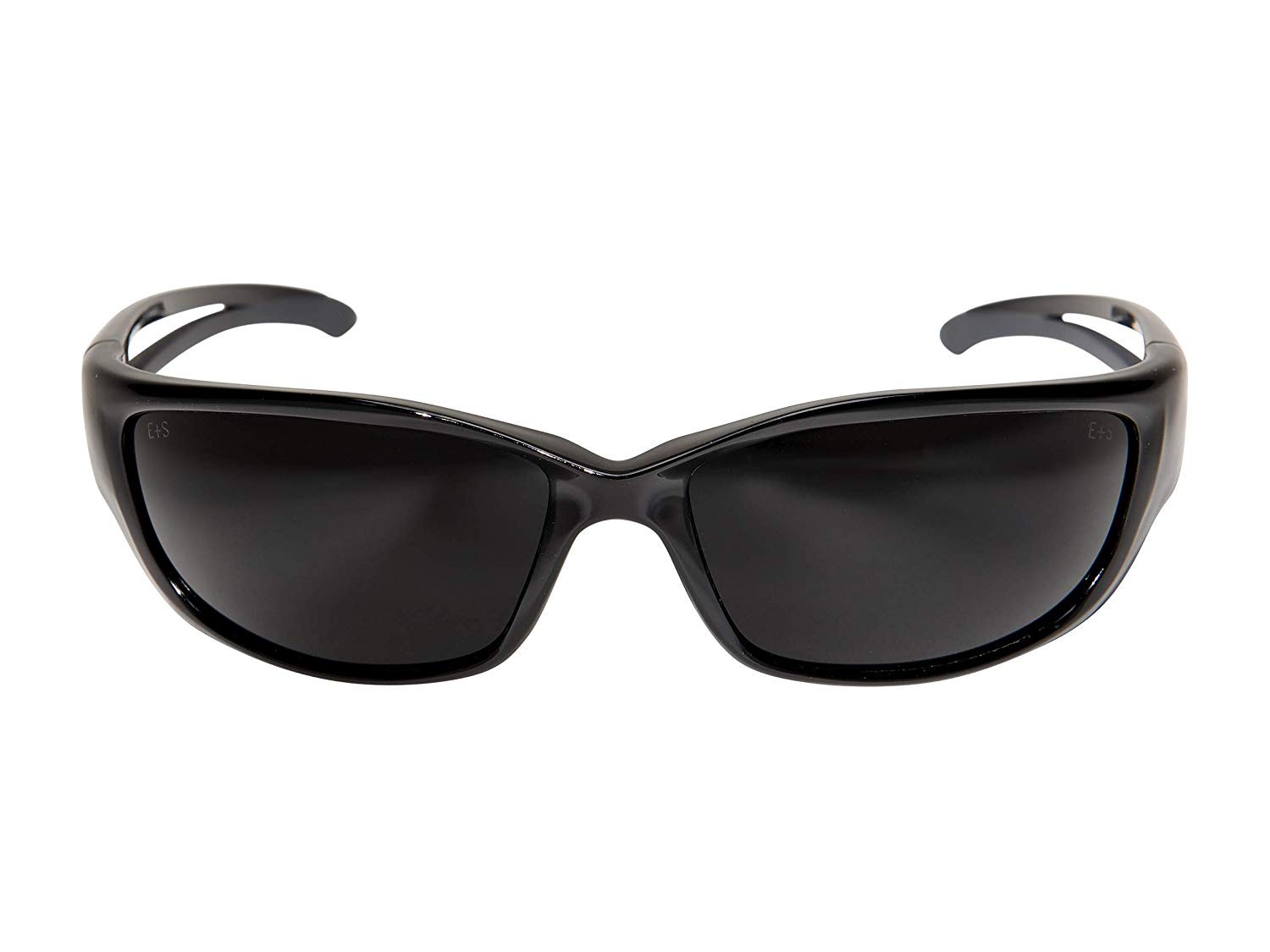 Edge Eyewear Kazbek XL Safety Glasses Black XL Frame Smoke Lens SK-XL116