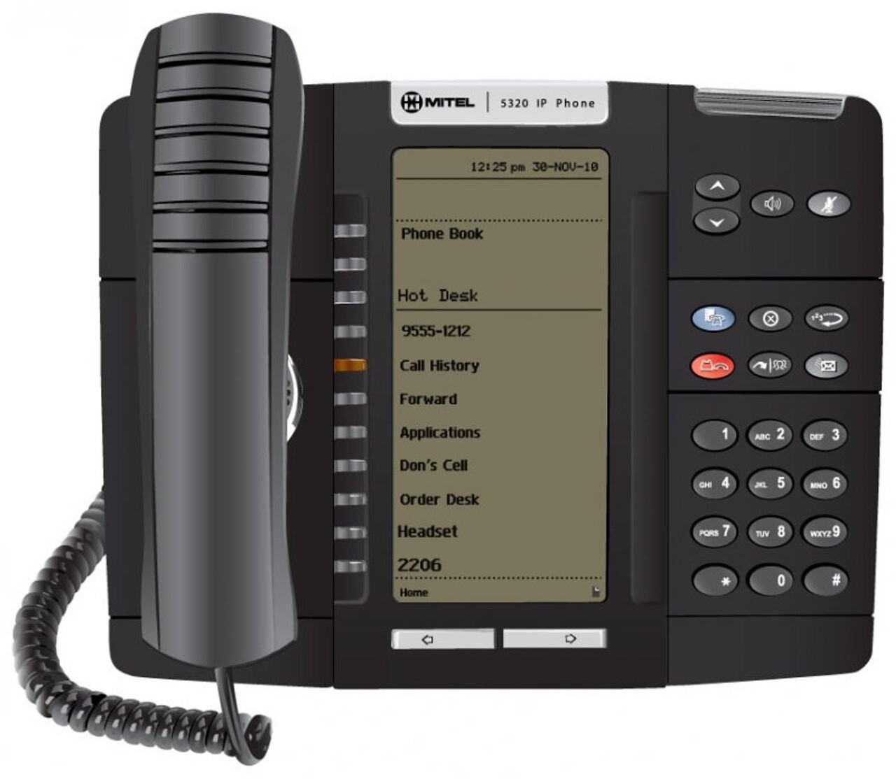 Mitel 5320e Gigabit IP Dual Mode Backlit Large Display Phone 50006634 Refurbish