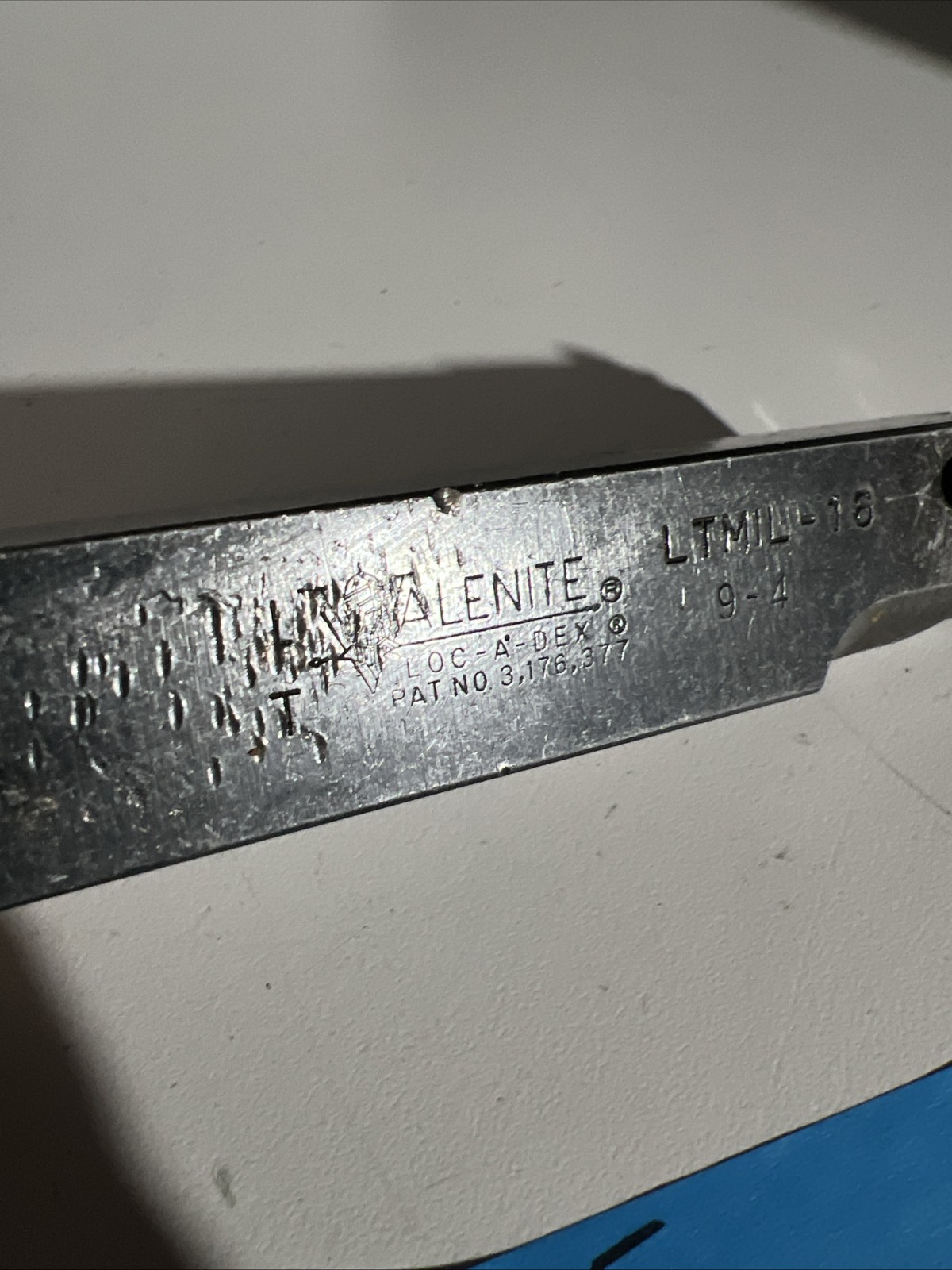 valenite LTMIL-16 Indexible Carbide Lathe Toolholder 5”OAL 1”Shank Threading Tur