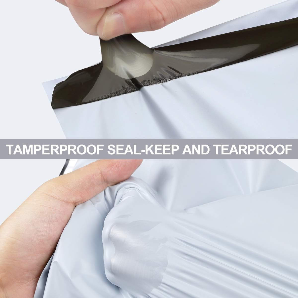 Poly Mailers 10×13 Inch Waterproof Tear Proof Self Seal Shipping Bags 100 Pack