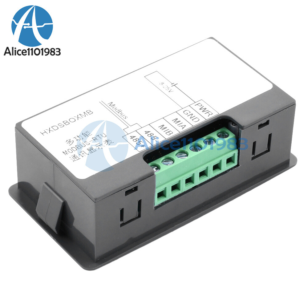 MODBUS-RTU Communication Display Meter RS485 Master-Slave-Monitored DC 8-25V