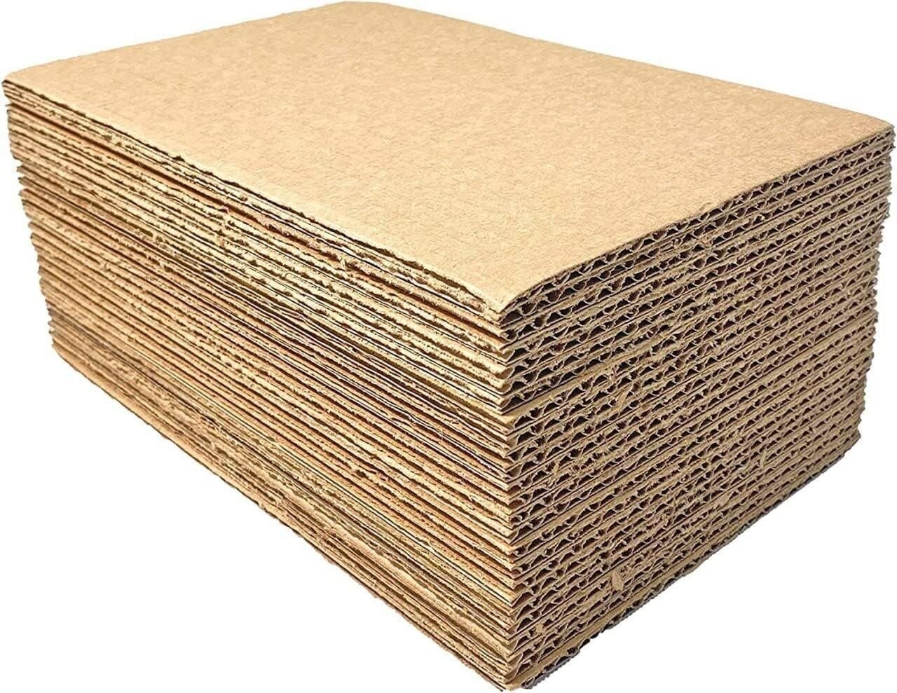 200 11×14 Cardboard Corrugated Pads Inserts Filler Sheet 11 x 14