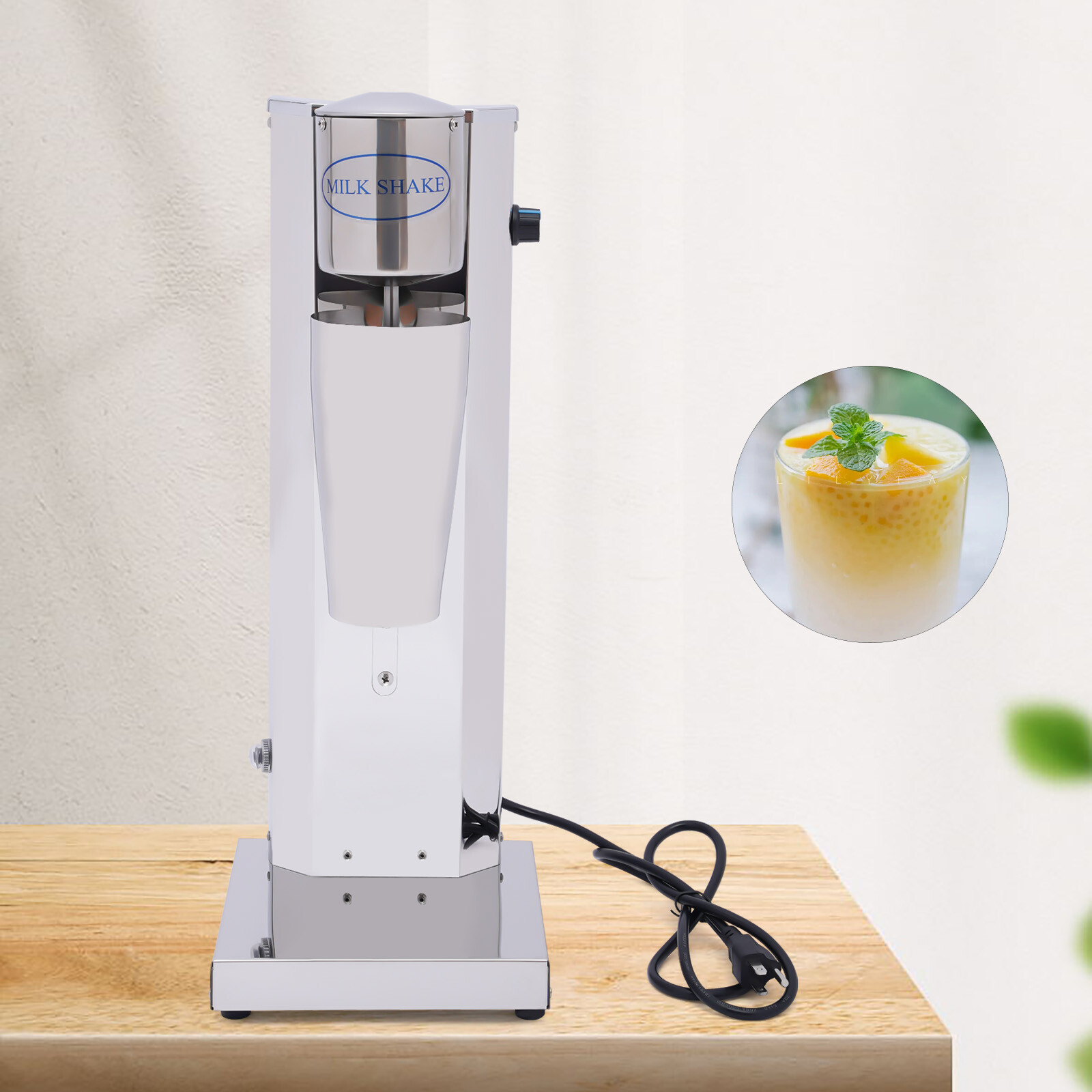 800ml Single-head Electric Drink Mixer Milkshake Mixing Machine Milk Shaker 180W
