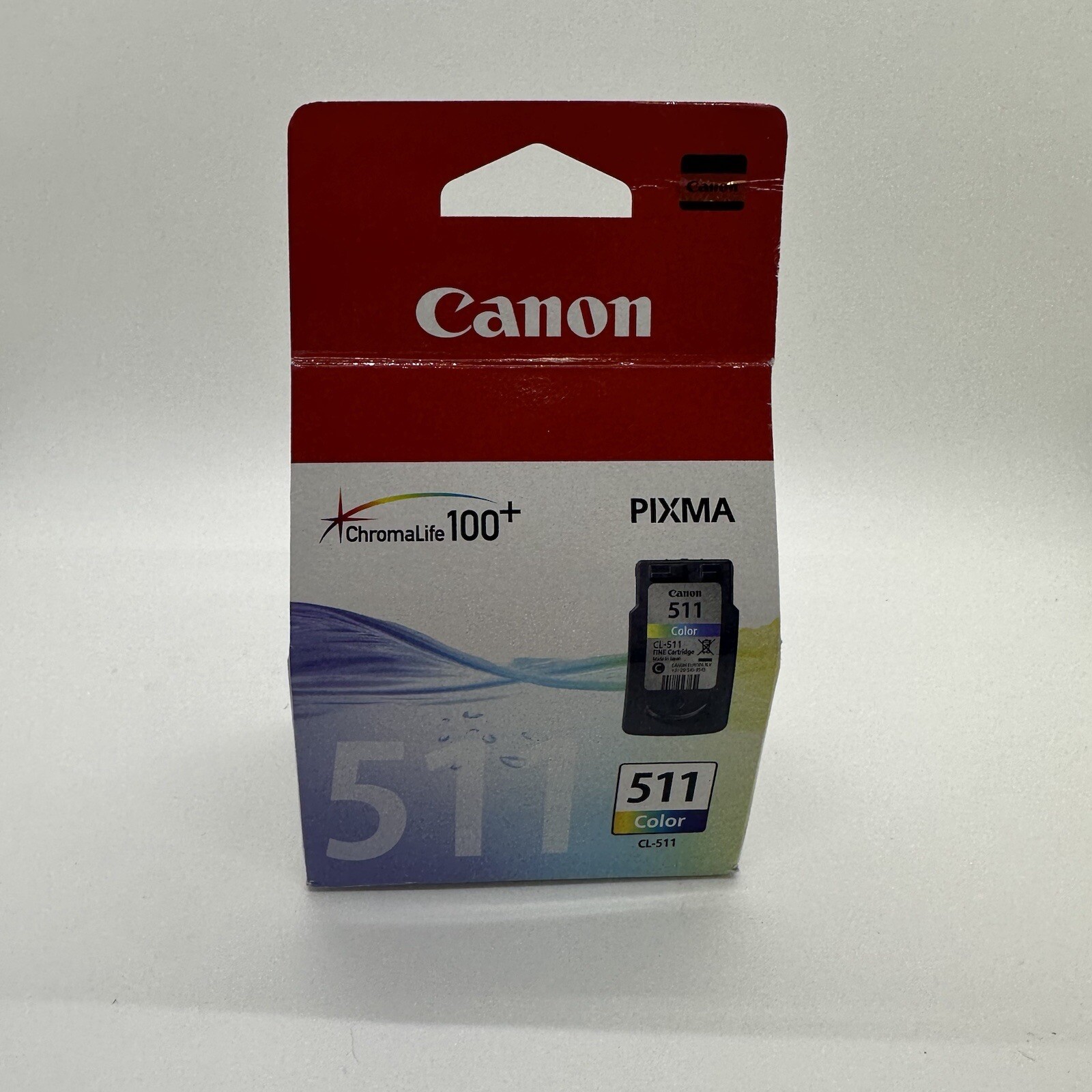 GENUINE CANON TRI-COLOUR CL 511 ink cartridge PIXMA iP2700 MP230 MP480 MX320