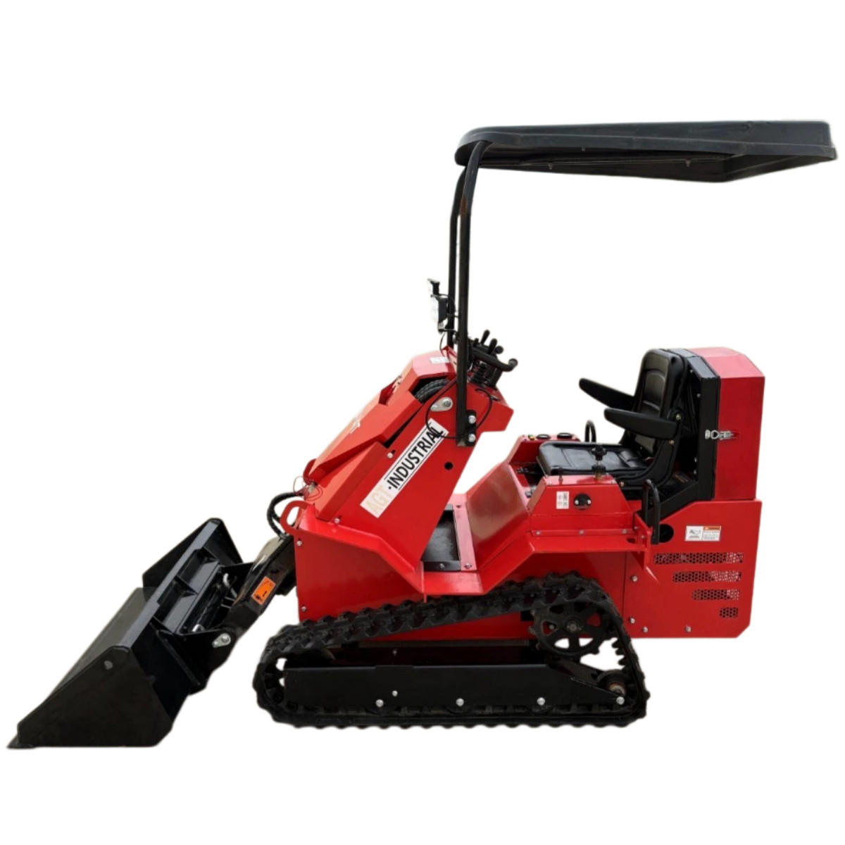 Agrotk 0.8Ton Mini Skid Steer Loader RATO Gasoline EPA Engine Ride-on Tracked