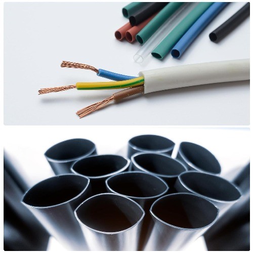 Silicone Heat Shrink Tubing 1.71 Ratio 0.24 Inch 6mm ID x 0.28 In Color: Black