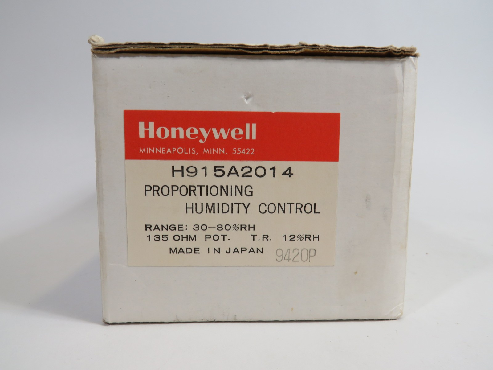 Honeywell H915A2014 Proportioning Humidity Control 30-80% RH NEW