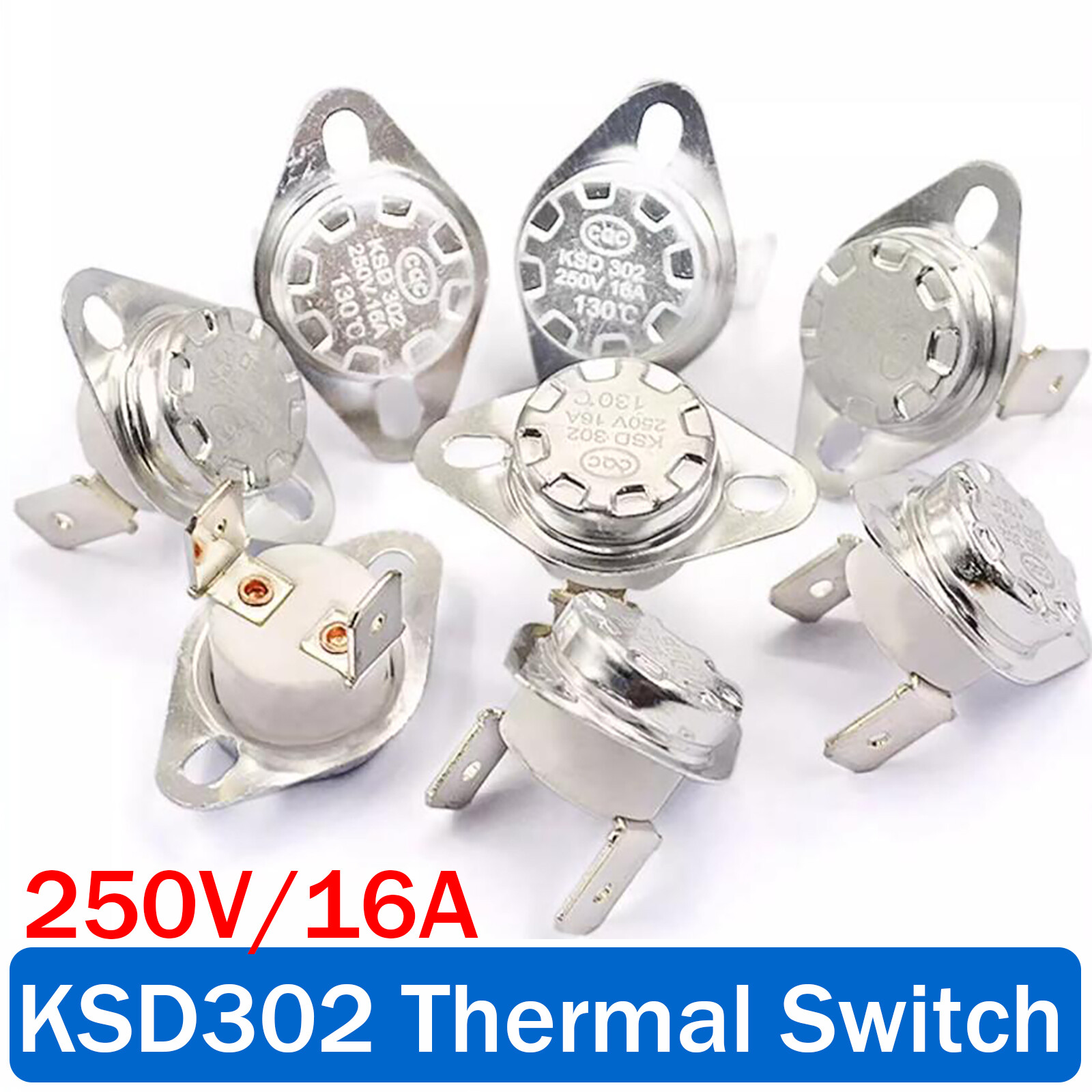 Thermal Switch Temperature Switch Closer Opener 40-180°C Thermostat KSD302