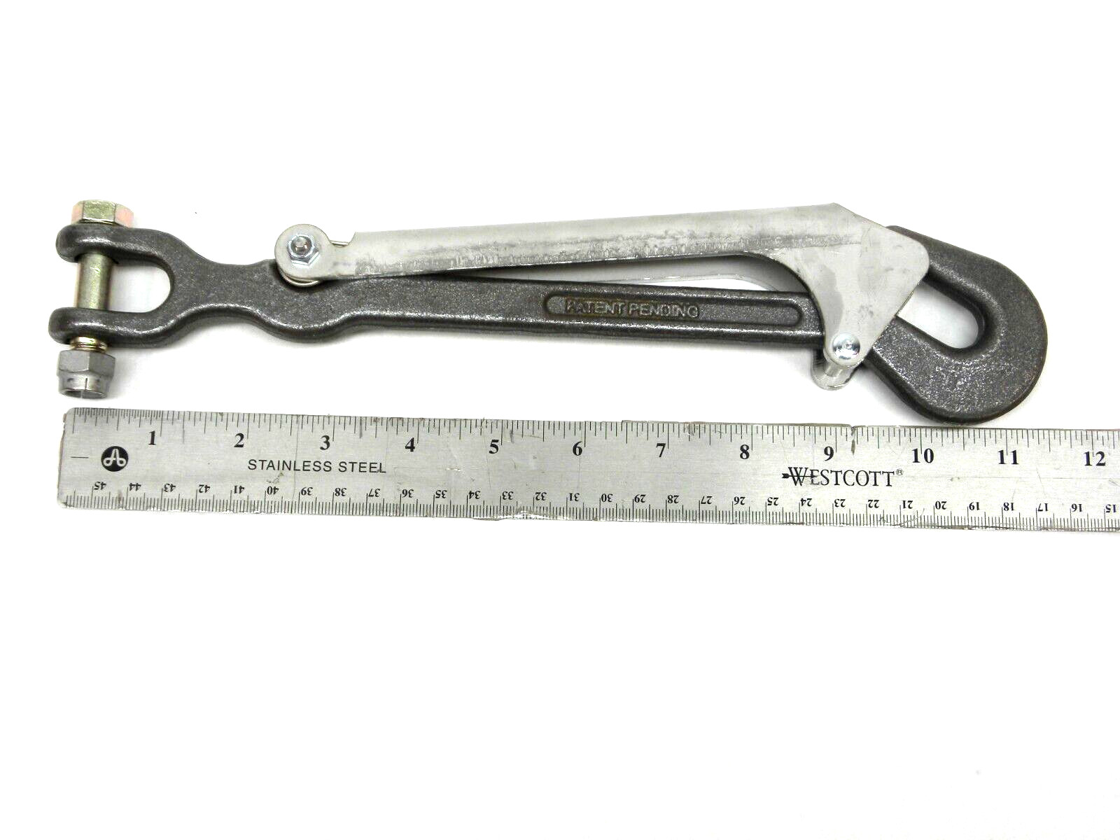 Crosby Quick connect safety hook 11.5″ 2000 WLL Long handle release 1/2″ hook HR