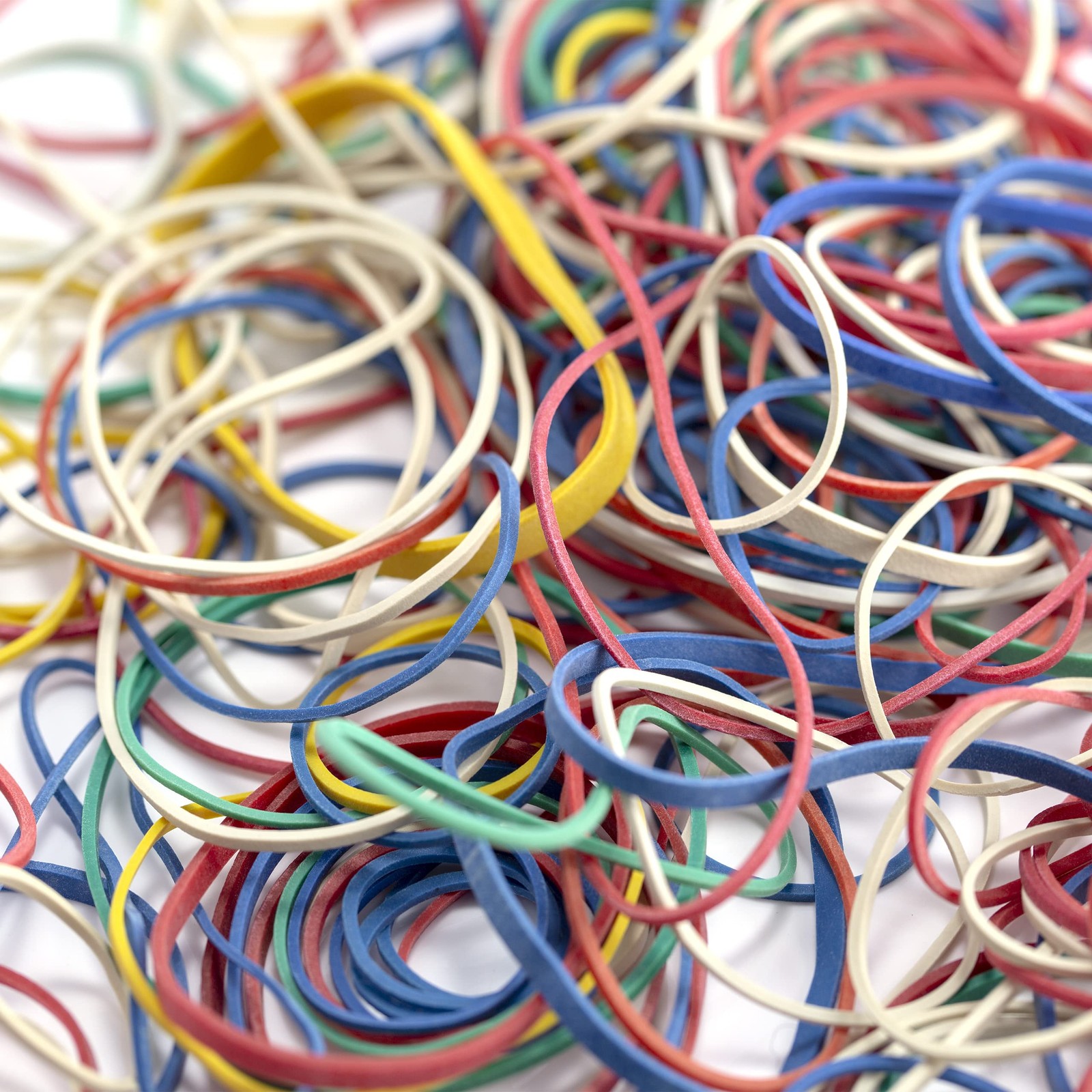 Assorted Size and Color Rubber Bands, 4 oz (82025), 0.05 x 5.75 x 1.75 inches…