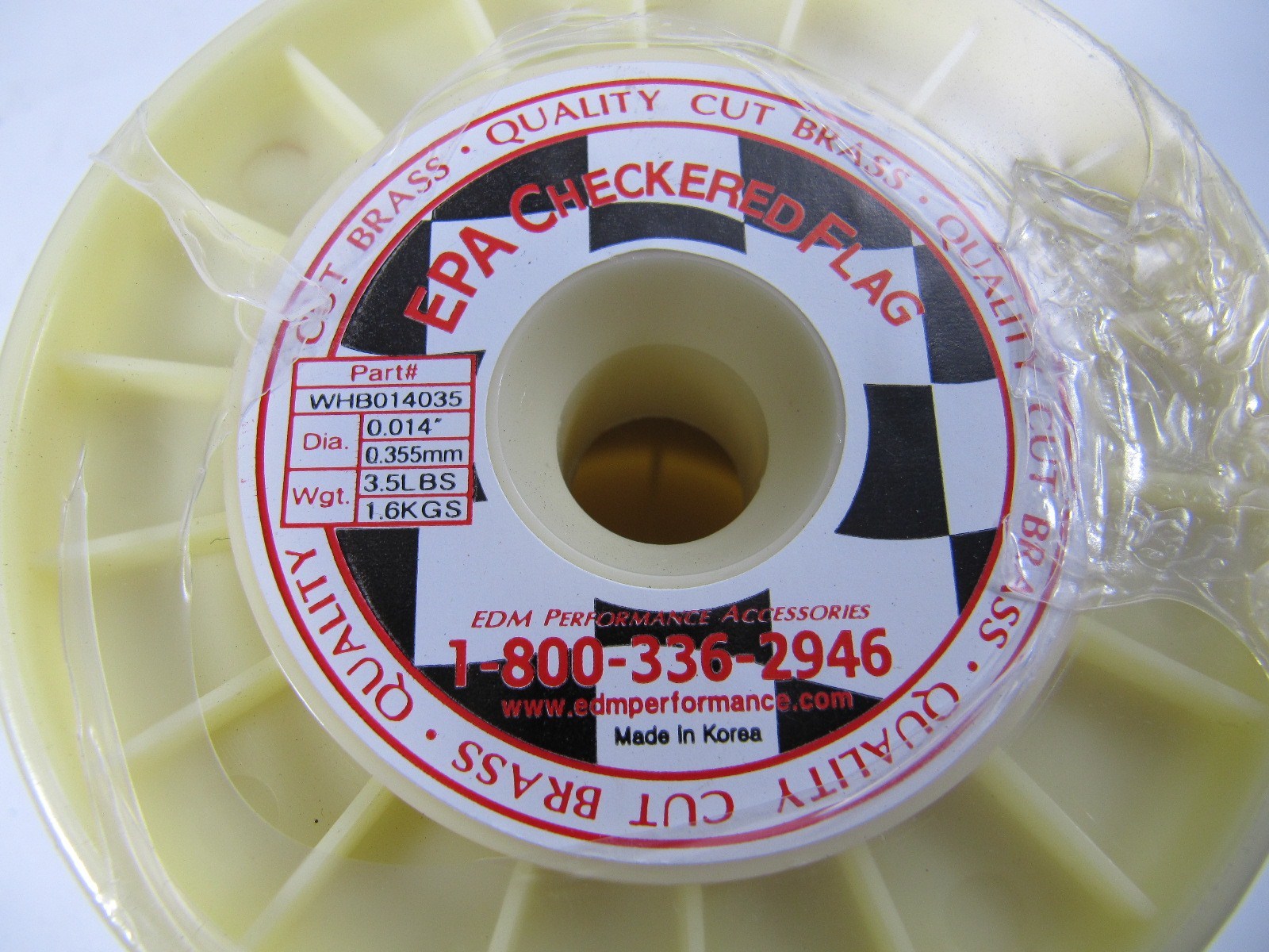 6 Rolls Brass Hard Wire 0.35mm 1.6kg/roll