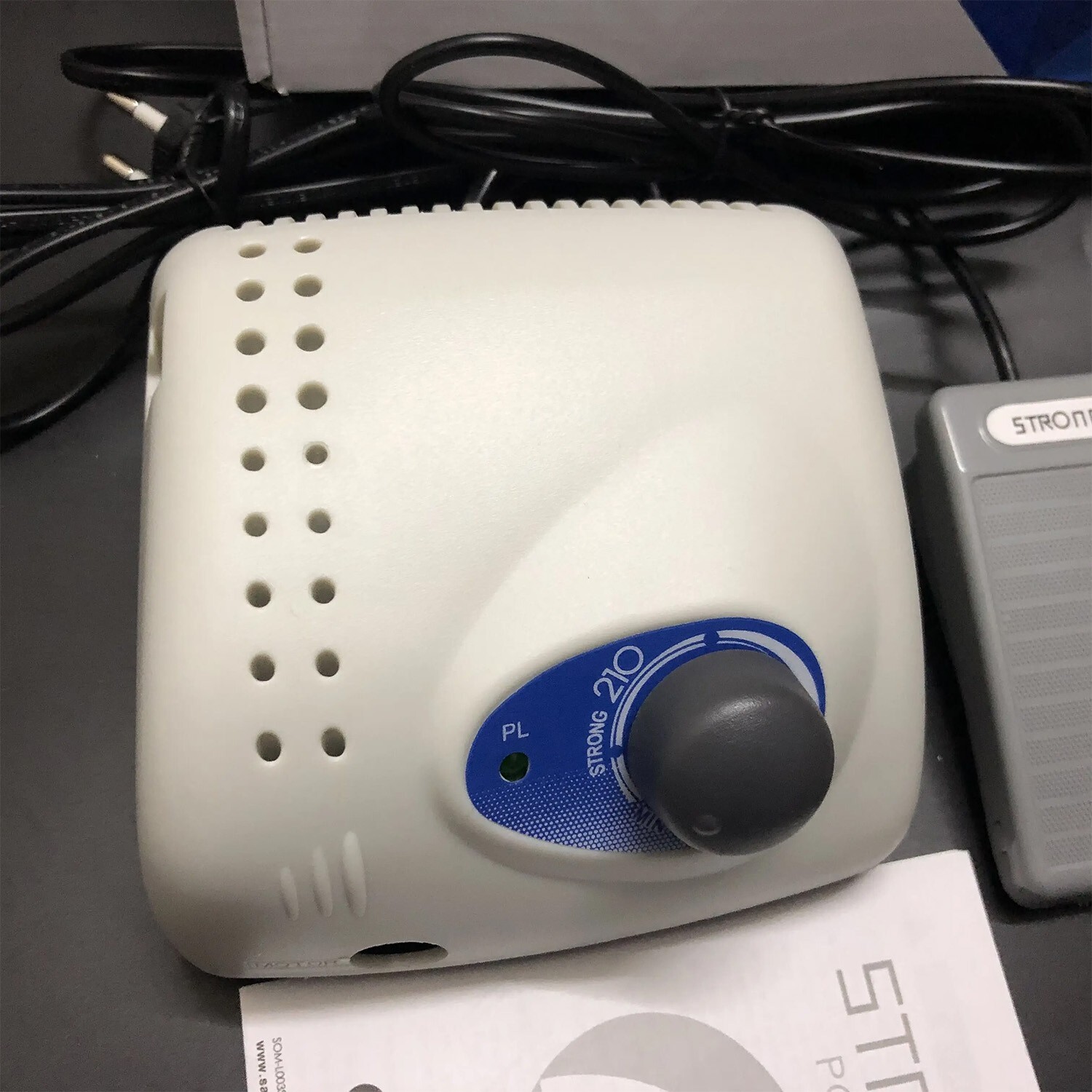 Dental Lab Marathon Electric Micromotor Polishing Unit + 35K rpm Motor Handpiece