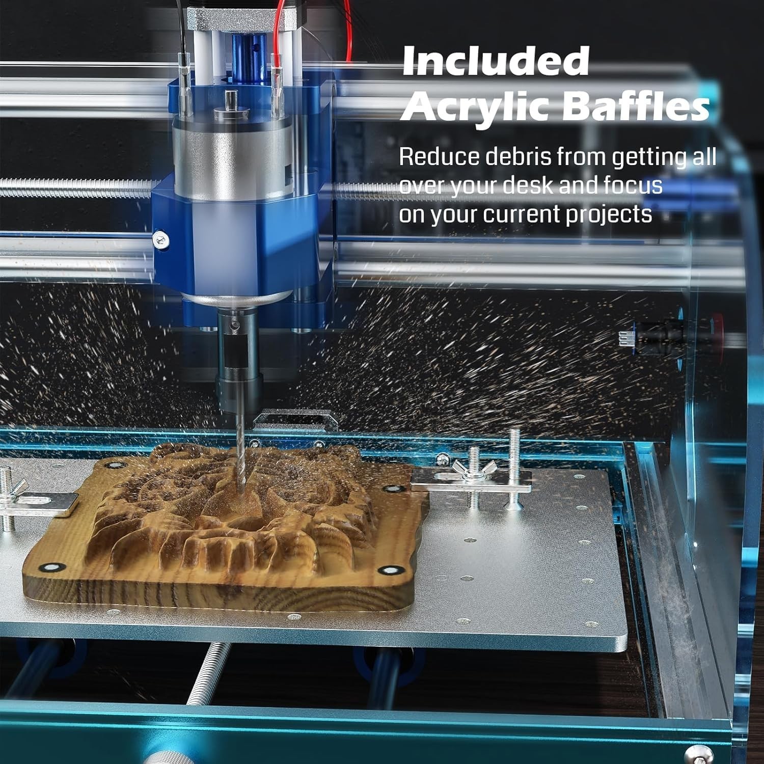 Compact and Powerful Genmitsu 3018-PROVer V2 CNC Router for Art & Small Business