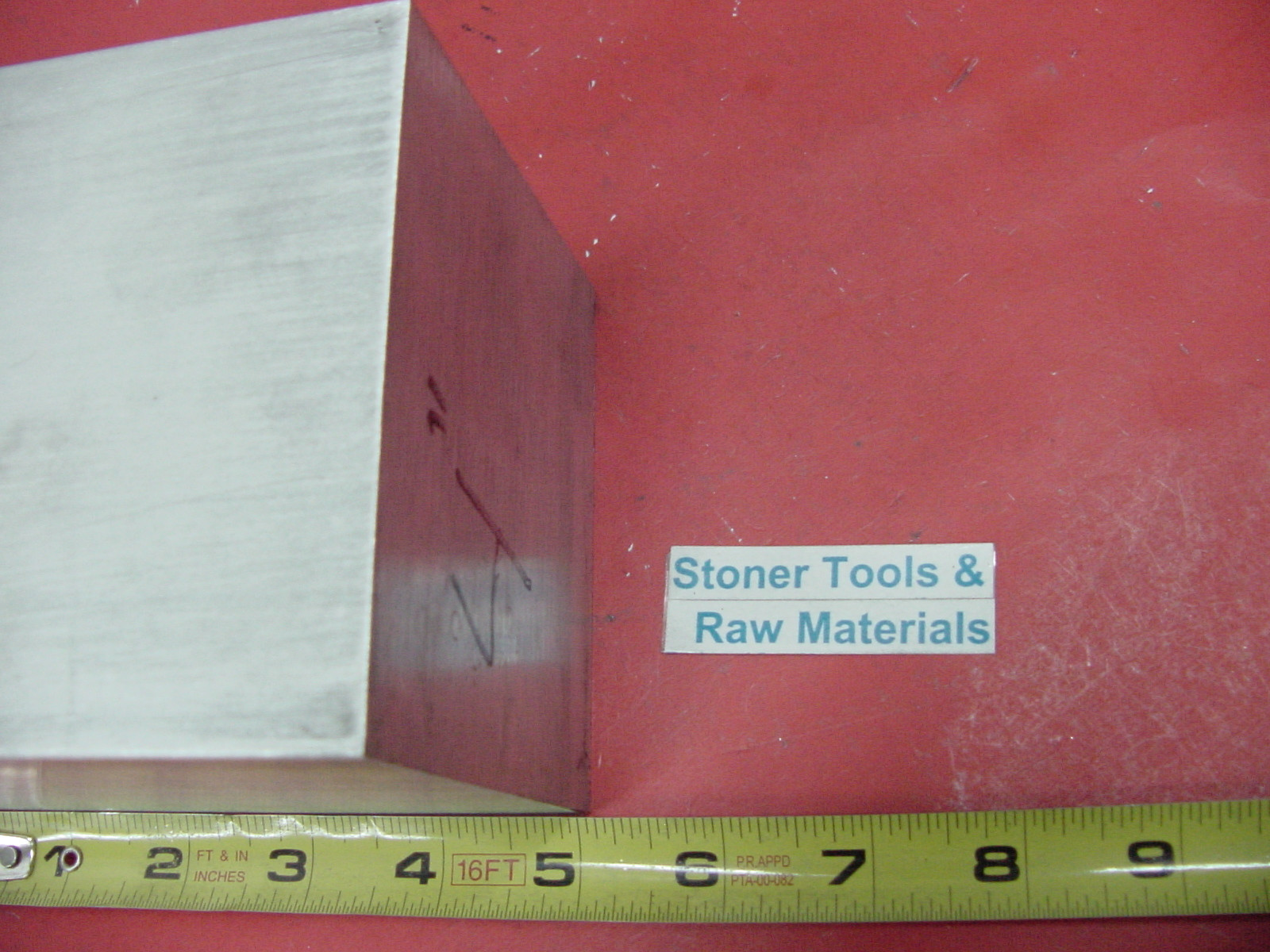 4″ X 4″ ALUMINUM 6061 SQUARE SOLID BAR 5″ long T6511 Flat New Mill Stock