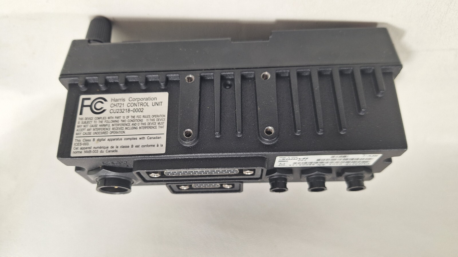 Harris CH-721 CU23218-0004 Control Head Unit for XG-75M/M7300/M5300