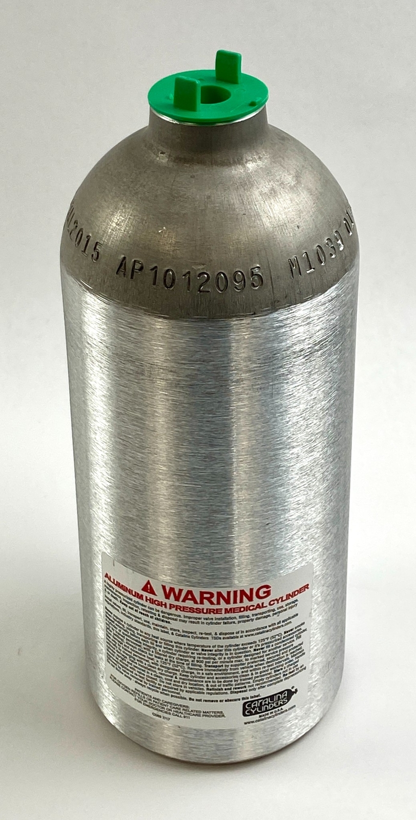 Catalina Cylinders DOT-3AL2015 Helium Tank High Pressure Gas Cylinder M1039