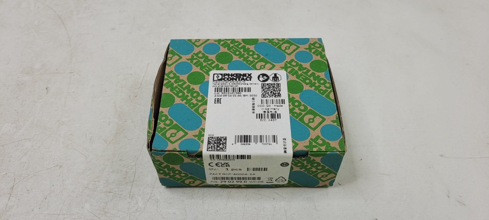 Phoenix Contact 2904921 PACT RCP-4000A-1A-D95 – Current Transformer